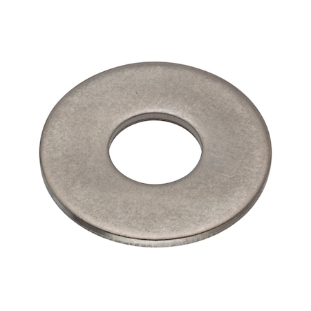 Flat Washer, For Screw Size 5/16 in, Stainless Steel Plain Finish, 10 PK MPN:WASB51R316