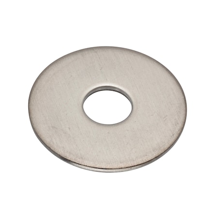 Flat Washer, For Screw Size 5/16 in, Stainless Steel Plain Finish, 10 PK MPN:WASB51W316