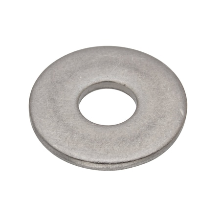 Flat Washer, For Screw Size #6, Stainless Steel Plain Finish, 25 PK MPN:WASB#6R316