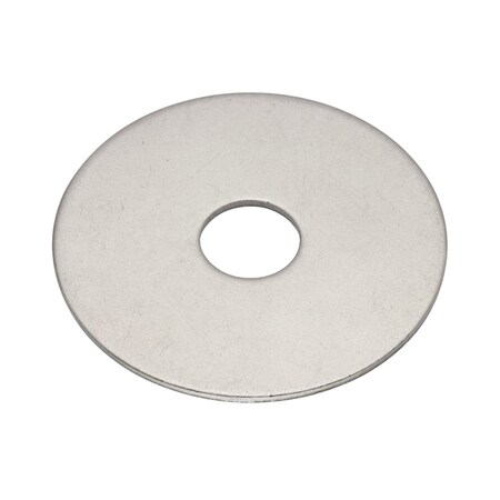 Flat Washer, For Screw Size 3/8 in, Steel Plain Finish MPN:Z0470-A