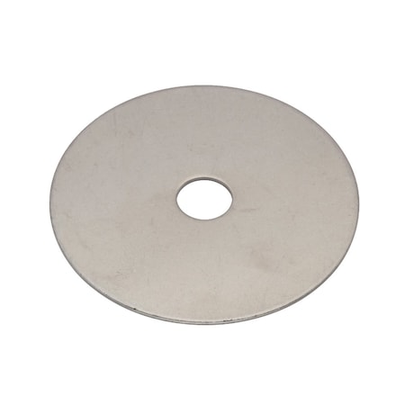 Flat Washer, For Screw Size 1/2 in, Steel Plain Finish MPN:Z0488-A