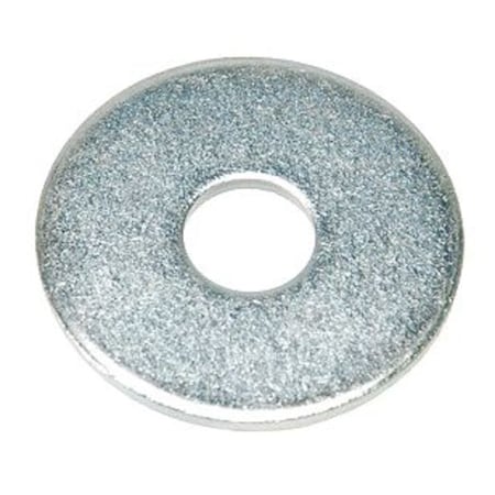 Fender Washer, For Screw Size #8, Steel Zinc Plated Finish, 100 PK MPN:Z0631