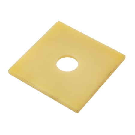 Square Washer, Fits Bolt Size 1/2 in, Fiberglass Plain Finish MPN:Z8344