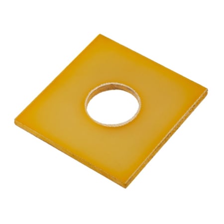Square Washer, Fits Bolt Size 3/4 in, Fiberglass Plain Finish MPN:Z8348