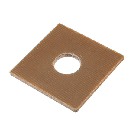 Square Washer, Fits Bolt Size 5/8 in, Fiberglass Plain Finish MPN:Z8366