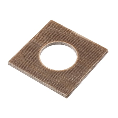 Square Washer, Fits Bolt Size 1 in, Fiberglass Plain Finish MPN:Z8370