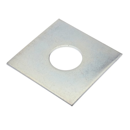 Square Washer, For Screw Size 1/2 in, Steel Zinc Plated Finish MPN:Z8703-ZN