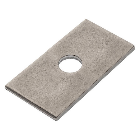 Square Washer, Fits Bolt Size 5/8 in, 18-8 Stainless Steel Plain Finish MPN:Z8753-188