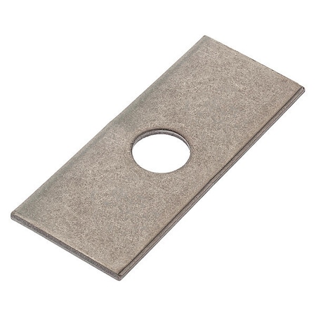Square Washer, Fits Bolt Size 5/8 in, 18-8 Stainless Steel Plain Finish MPN:Z8773-188
