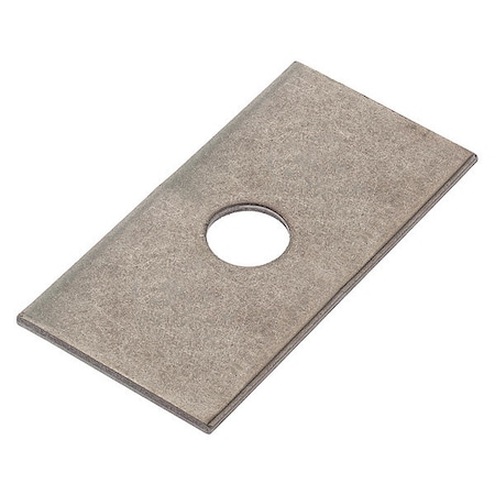Square Washer, Fits Bolt Size 5/8 in, 18-8 Stainless Steel Plain Finish MPN:Z8775-188