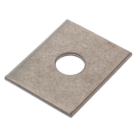 Square Washer, Fits Bolt Size 5/8 in, 18-8 Stainless Steel Plain Finish MPN:Z8787-188