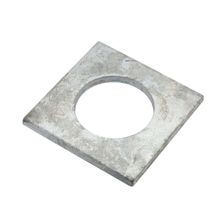 Square Washer, Fits Bolt Size 1 3/4 in, Steel Galvanized Finish MPN:Z8879G