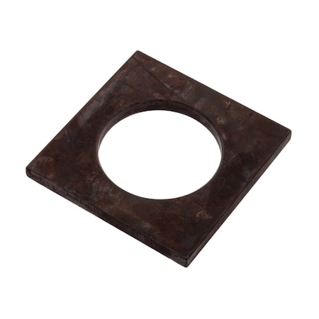 Square Washer, Fits Bolt Size 1 3/4 in, Steel Black Oxide Finish MPN:Z8879H
