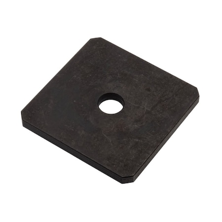 Square Washer, For Screw Size 1/2 in, Steel Black Oxide Finish MPN:Z8880H