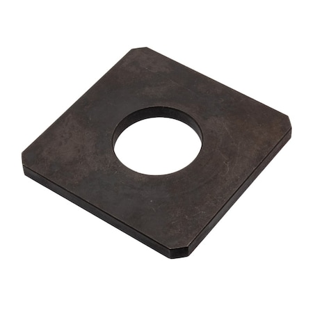 Square Washer, Fits Bolt Size 1 1/4 in, Steel Black Oxide Finish MPN:Z8885H