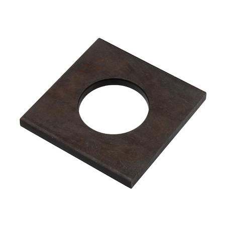 Square Washer, Fits Bolt Size 1 1/2 in, Steel Black Oxide Finish MPN:Z8886H