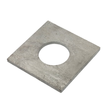 Square Washer, Fits Bolt Size 1 3/4 in, Steel Galvanized Finish MPN:Z8898G