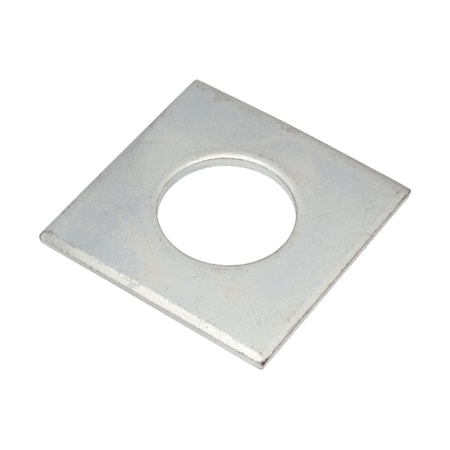 Square Washer, Fits Bolt Size 2 in, Steel Plain Finish MPN:Z8899-A