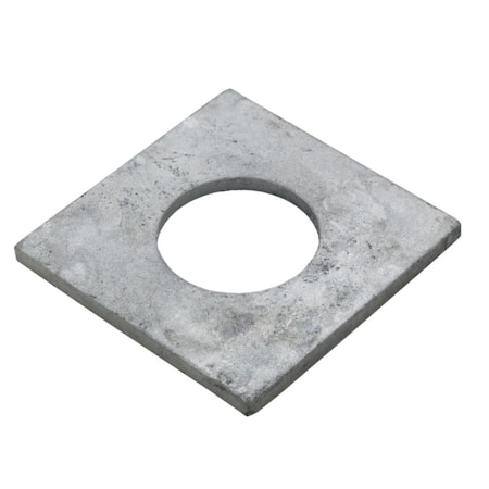 Square Washer, Fits Bolt Size 2 in, Steel Galvanized Finish MPN:Z8899G