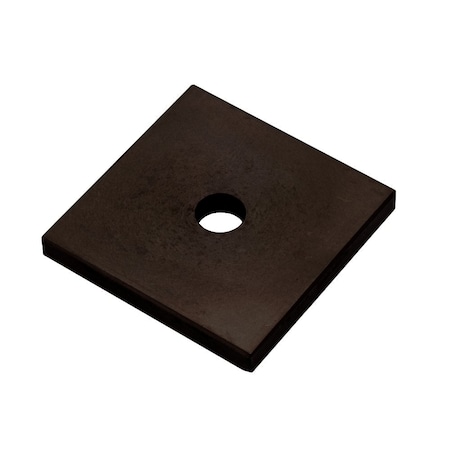 Square Washer, Fits Bolt Size M4, Steel Black Oxide Finish MPN:Z8904