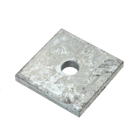 Square Washer, For Screw Size M8, Steel Galvanized Finish MPN:Z8908-G