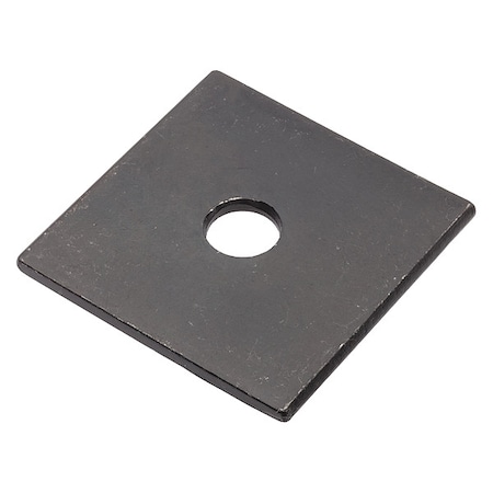 Square Washer, Fits Bolt Size 3/8 in, Low Carbon Steel Black Oxide Finish MPN:Z8927-BOX