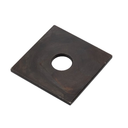 Square Washer, For Screw Size 1/2 in, Steel Black Oxide Finish MPN:Z8928-BOX