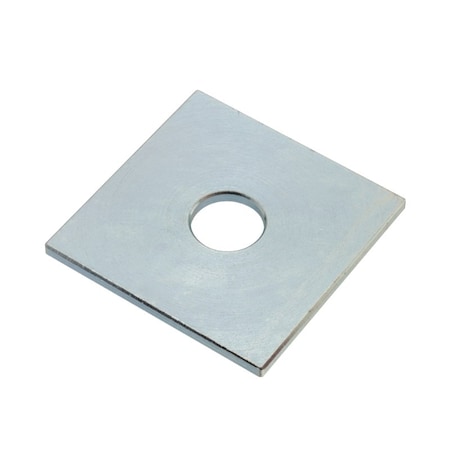 Square Washer, For Screw Size 1/2 in, Steel Zinc Plated Finish MPN:Z8928-ZN