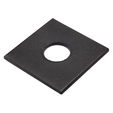Square Washer, Fits Bolt Size 5/8 in, Low Carbon Steel Black Oxide Finish MPN:Z8929-BOX