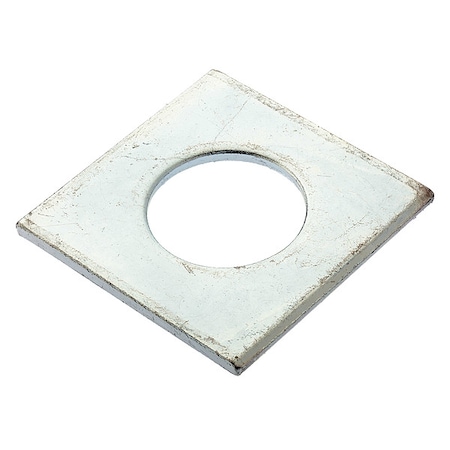 Square Washer, Fits Bolt Size 1 in, Low Carbon Steel Zinc Plated Finish MPN:Z8933-ZN