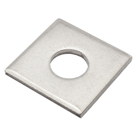 Square Washer, Fits Bolt Size 3/4 in, 18-8 Stainless Steel Plain Finish MPN:Z8939-188