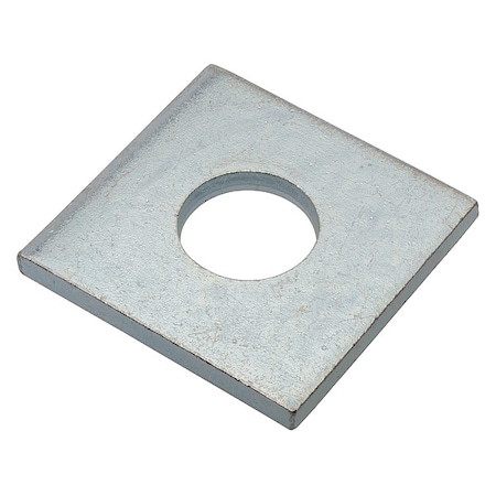 Square Washer, Fits Bolt Size 3/4 in, Steel Zinc Plated Finish MPN:Z8939-ZN