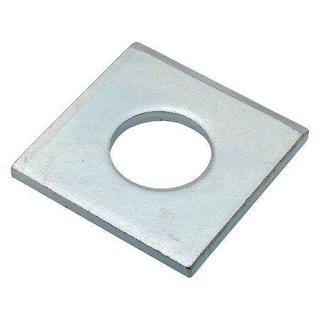 Square Washer, Fits Bolt Size 7/8 in, Steel Zinc Plated Finish MPN:Z8941-ZN