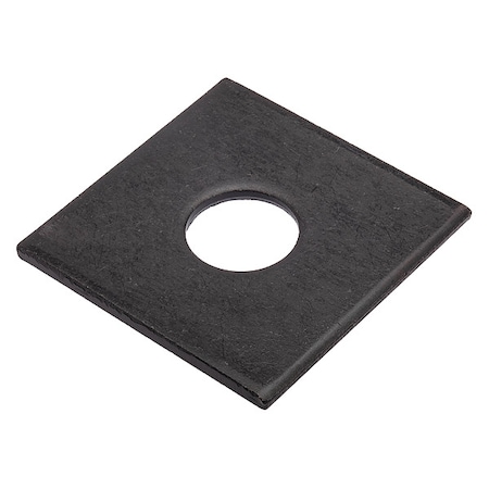 Square Washer, Fits Bolt Size 5/8 in, Low Carbon Steel Black Oxide Finish MPN:Z8942-BOX