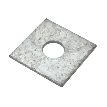 Square Washer, Fits Bolt Size 5/8 in, Steel Galvanized Finish MPN:Z8942G