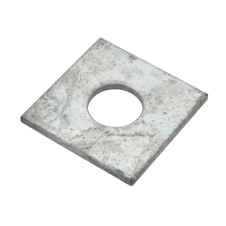 Square Washer, Fits Bolt Size 3/4 in, Steel Galvanized Finish MPN:Z8945G