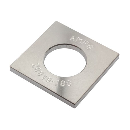Square Washer, For Screw Size 3/4 in, 18-8 Stainless Steel Plain Finish MPN:Z8948SS
