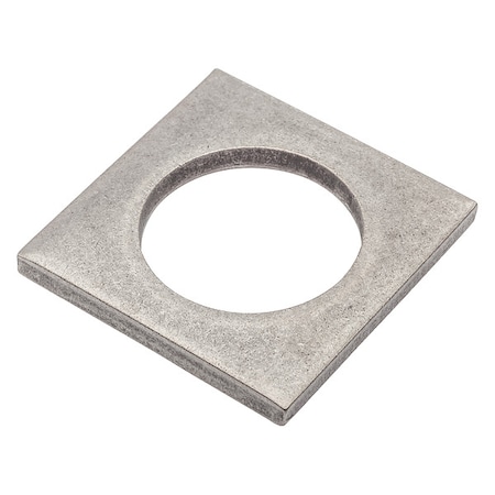 Square Washer, Fits Bolt Size 1 1/4 in, 18-8 Stainless Steel Plain Finish MPN:Z8951-188