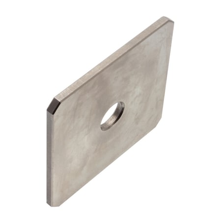 Square Washer, For Screw Size 7/16 in, 18-8 Stainless Steel Plain Finish MPN:Z8953SS