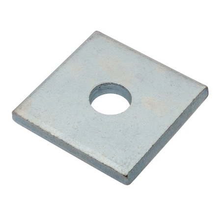 Square Washer, For Screw Size 1/2 in, Steel Zinc Plated Finish MPN:Z8955-ZN