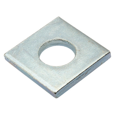 Square Washer, Fits Bolt Size 7/8 in, Steel Zinc Plated Finish MPN:Z8960-ZN