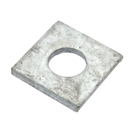 Square Washer, Fits Bolt Size 7/8 in, Low Carbon Steel Galvanized Finish MPN:Z8960G