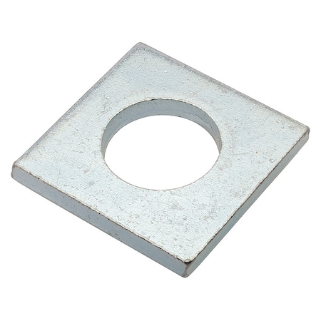 Square Washer, Fits Bolt Size 1 in, Steel Zinc Plated Finish MPN:Z8962-ZN