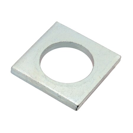 Square Washer, Fits Bolt Size 1 1/4 in, Steel Zinc Plated Finish MPN:Z8963-ZN
