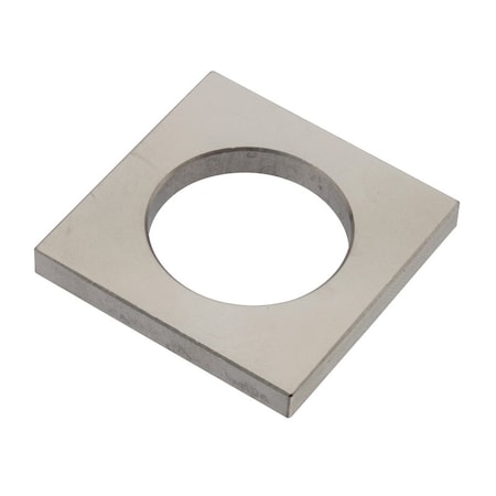 Square Washer, Fits Bolt Size 1 1/4 in, 18-8 Stainless Steel Plain Finish MPN:Z8963SS