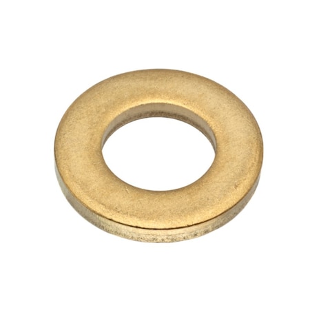 Flat Washer, For Screw Size 3/8 in, Brass Plain Finish MPN:Z9163BR