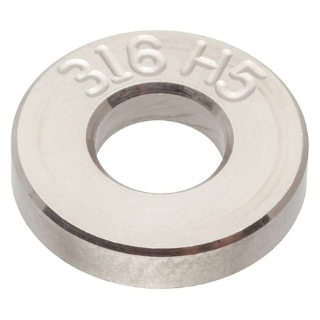 Flat Washer, For Screw Size #10, Stainless Steel Plain Finish MPN:Z9263-316H5