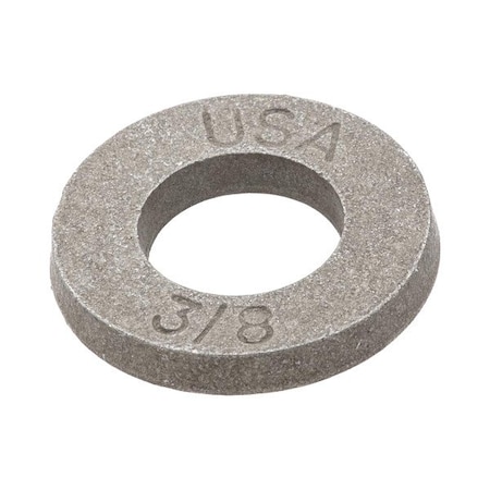 Flat Washer, For Screw Size 3/8 in, Steel Zinc Yellow Finish MPN:Z9272G