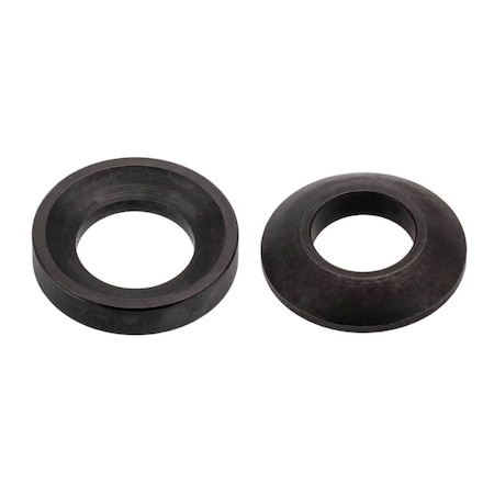 Spherical Washer, Fits Bolt Size M10 Steel, Black Oxide Finish, 1 PR MPN:Z9524SET
