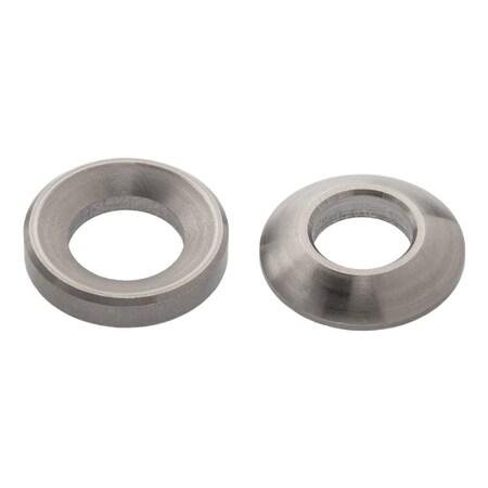 Spherical Washer, Fits Bolt Size M10 18-8 Stainless Steel, Plain Finish, 1 PR MPN:Z9525SET